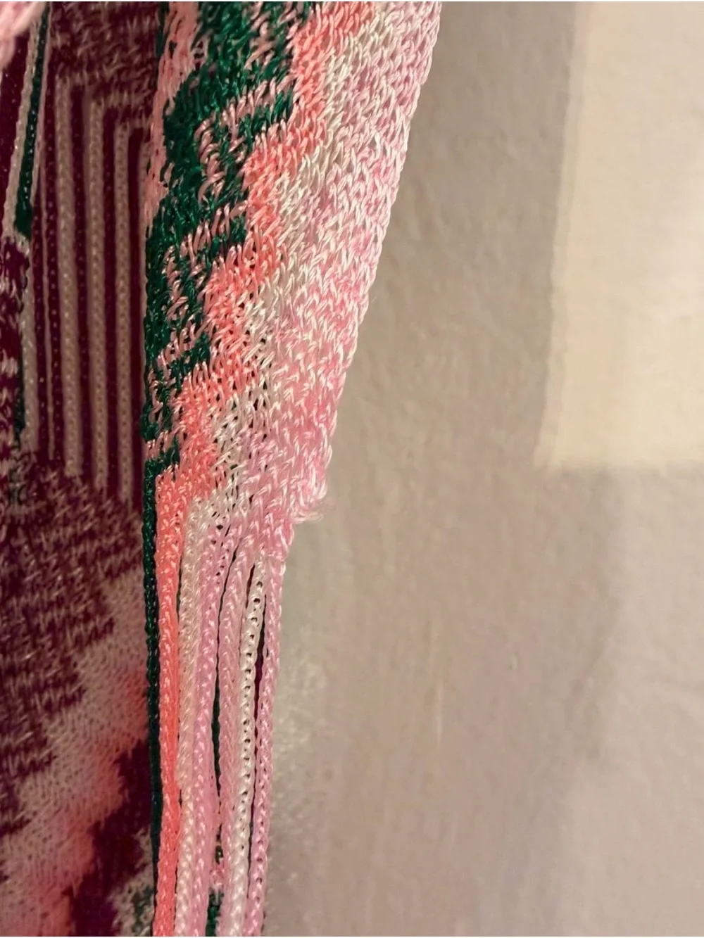 Missoni Pink Zigzag Chevron Knit Cover Up Tunic